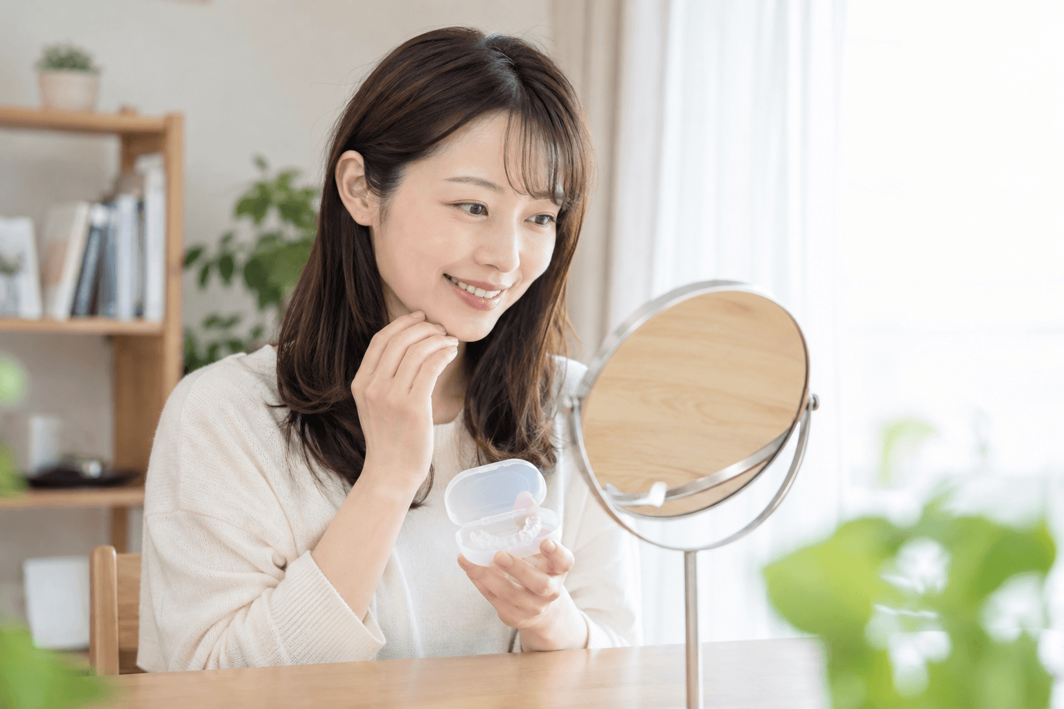 柏市で口ゴボのマウスピース矯正を相談するイメージ写真