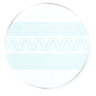 クリアクォーツ 高い耐久性と弾力性を兼ね備えた3層構造